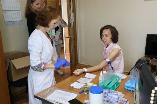 В Нурлате журналисты «Нурлат-информа» проходят диспансеризацию на рабочем месте