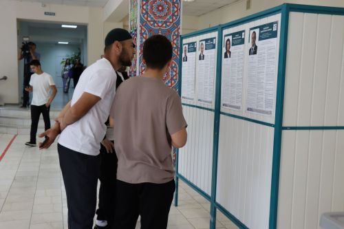 В Нурлате прошли досрочные выборы Президента Узбекистана