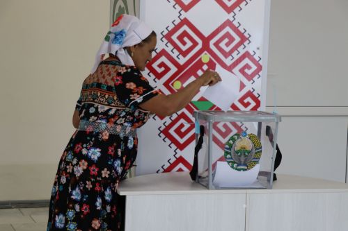 В Нурлате прошли досрочные выборы Президента Узбекистана