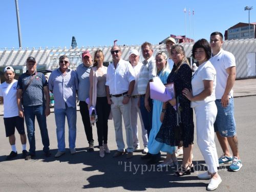 В нурлатском парке «Спортивный» отметили День физкультурника