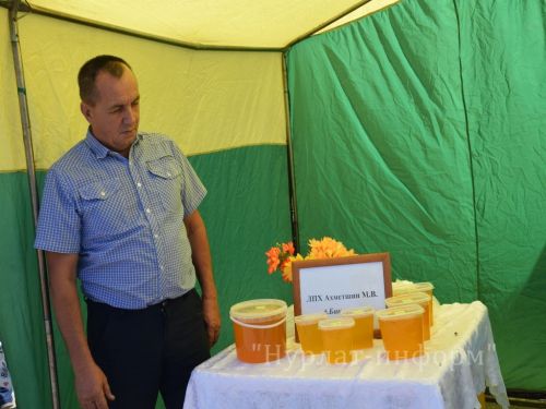 На центральной площади прошел третий фестиваль меда «Нурлатский мед»