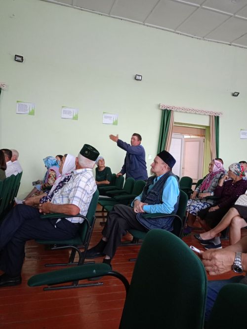 В Нурлатском районе продолжаются сходы граждан