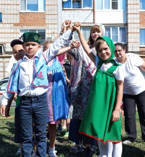 В Нурлате сотрудники городского филиала №1 провели  игровую мозаику «Фольклорная азбука»