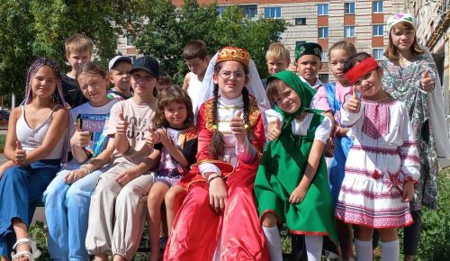 В Нурлате сотрудники городского филиала №1 провели  игровую мозаику «Фольклорная азбука»