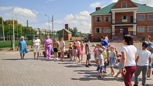 Для юных нурлатцев состоялся праздник, посвященный Яблочному Спасу