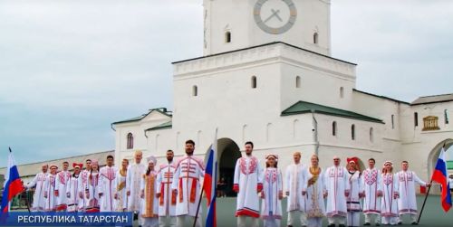 Татарстан открывает видеоролик, посвященный Дню Государственного флага России