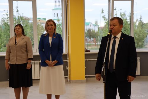 В Нурлатской школе №9 торжественно открыли пищеблок