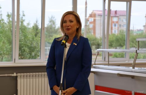 В Нурлатской школе №9 торжественно открыли пищеблок