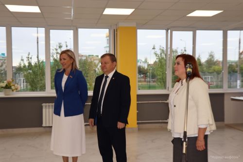В Нурлатской школе №9 торжественно открыли пищеблок