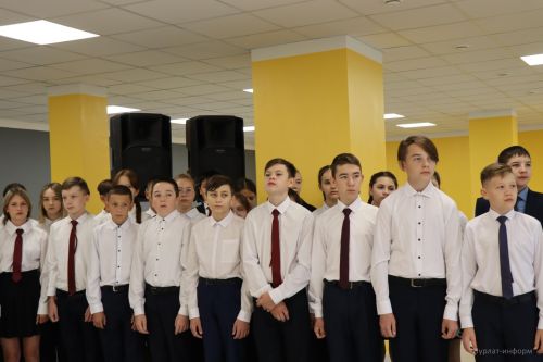 В Нурлатской школе №9 торжественно открыли пищеблок