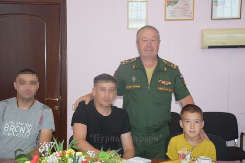 Участник СВО из Нурлата во время отпуска заключил брак с любимой девушкой