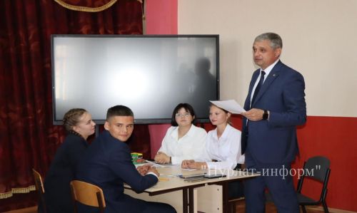 Главный эколог Татарстана провел урок для нурлатских школьников