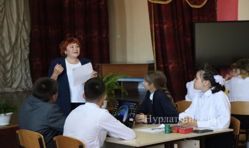 Главный эколог Татарстана провел урок для нурлатских школьников
