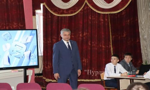 Главный эколог Татарстана провел урок для нурлатских школьников