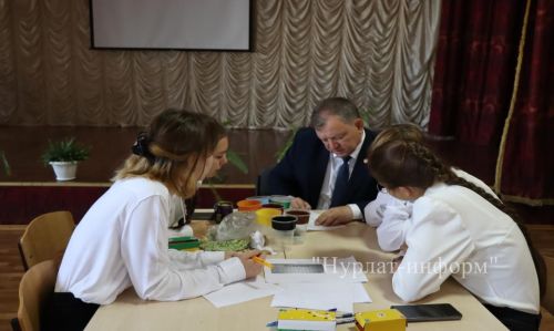 Главный эколог Татарстана провел урок для нурлатских школьников