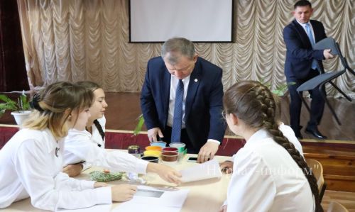 Главный эколог Татарстана провел урок для нурлатских школьников