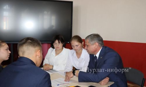 Главный эколог Татарстана провел урок для нурлатских школьников