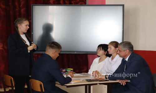 Главный эколог Татарстана провел урок для нурлатских школьников