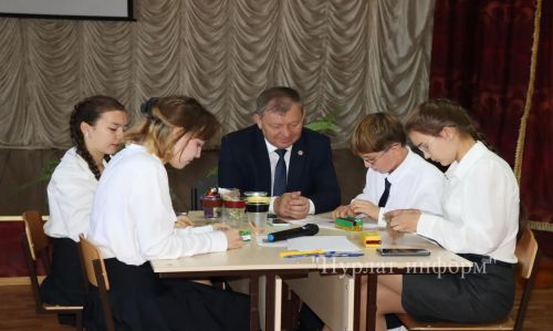 Главный эколог Татарстана провел урок для нурлатских школьников