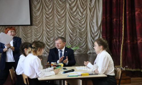 Главный эколог Татарстана провел урок для нурлатских школьников