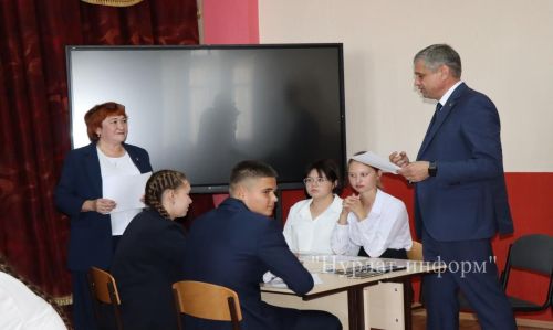 Главный эколог Татарстана провел урок для нурлатских школьников