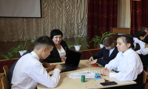 Главный эколог Татарстана провел урок для нурлатских школьников