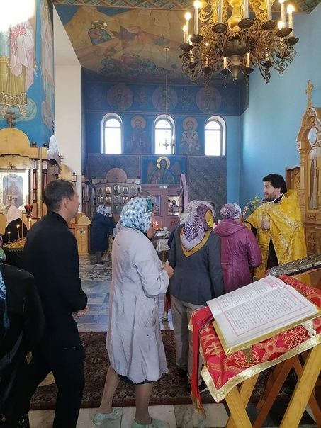 В  церкви Нурлата прошло служение