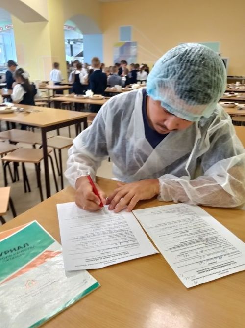 В Нурлатской  гимназии родители провели контроль питания