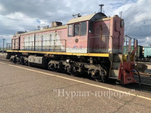 В сквере железнодорожников Нурлата установят памятник-тепловоз