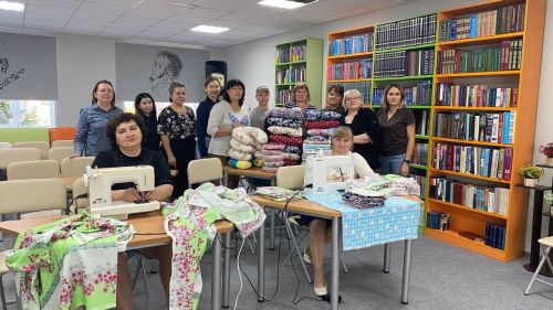 В межпоселенческой центральной библиотеке Нурлата прошел Час добрых дел