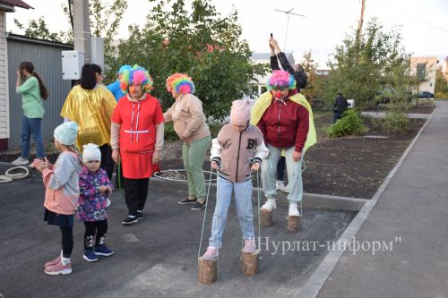 Праздники двора на Нурлатской улице продолжаются