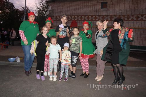 В Нурлате торжественно открыли еще один обновленный двор