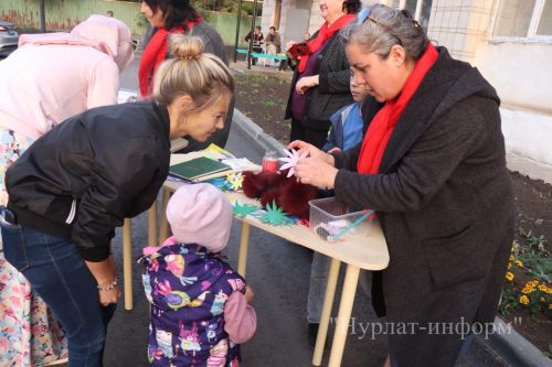 В Нурлате торжественно открыли еще один обновленный двор