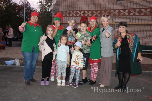 В Нурлате торжественно открыли еще один обновленный двор
