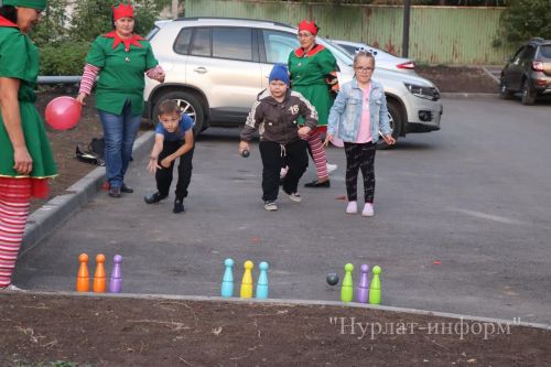 В Нурлате торжественно открыли еще один обновленный двор