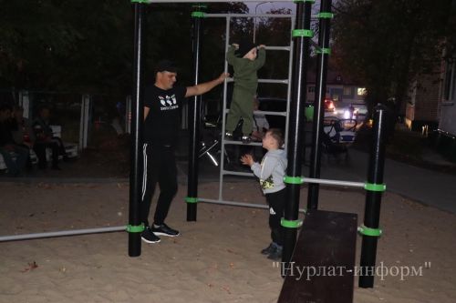 В Нурлате торжественно открыли еще один обновленный двор