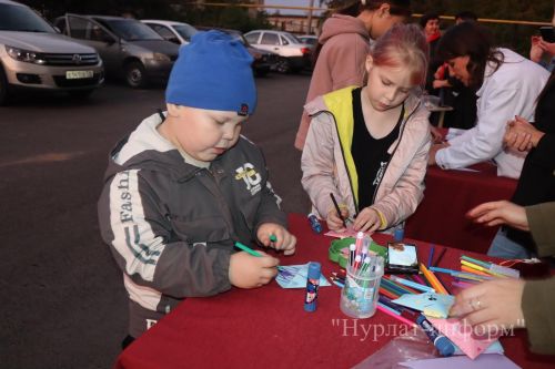 В Нурлате торжественно открыли еще один обновленный двор