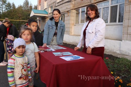 В Нурлате торжественно открыли еще один обновленный двор