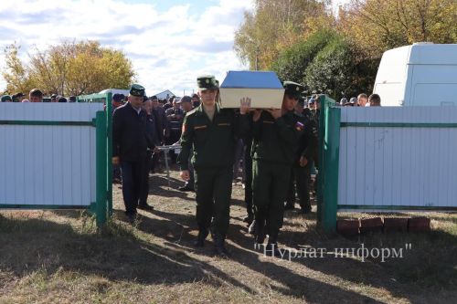 В Нурлатском районе простились с участником СВО Фанилом Амировичем Зиннуровым