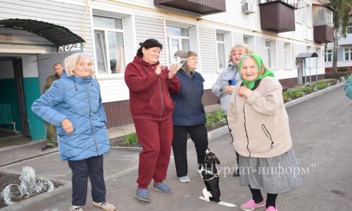 В Нурлате завершена реконструкция еще одной придомовой территории