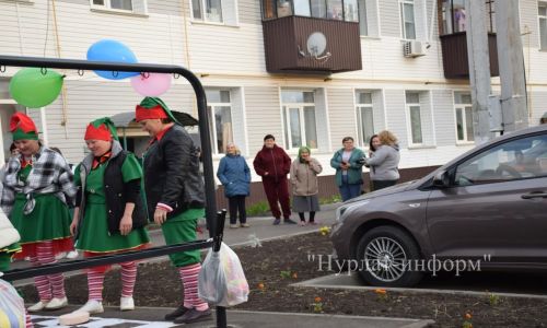 В Нурлате завершена реконструкция еще одной придомовой территории