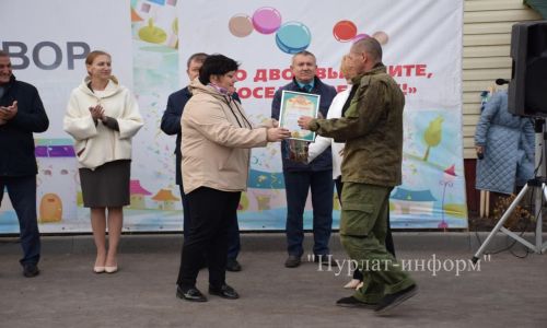 В Нурлате завершена реконструкция еще одной придомовой территории