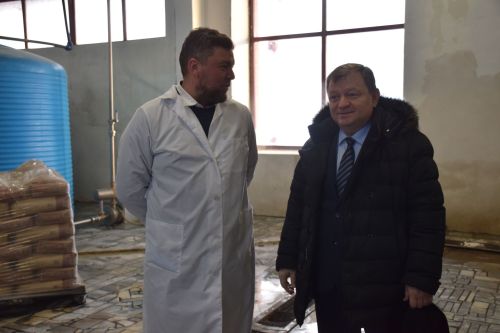 Дамир Ишкинеев ознакомился с деятельностью Тюрнясевского молочного комбината