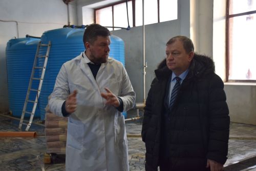 Дамир Ишкинеев ознакомился с деятельностью Тюрнясевского молочного комбината