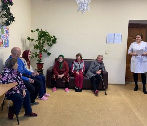 В Нурлатском доме для престарелых в первые дни нового года говорили о здоровье
