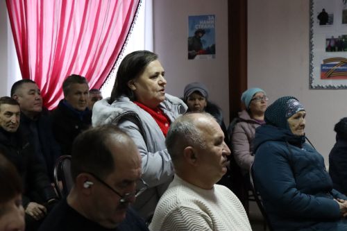 В Турноясе состоялась встреча руководства района с сельчанами