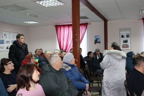 В Турноясе состоялась встреча руководства района с сельчанами
