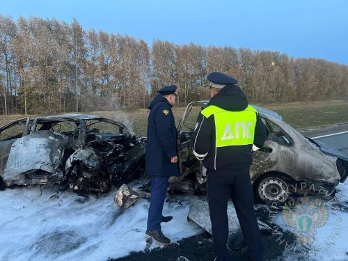 Два человека погибли после лобового столкновения автомобилей в Татарстане
