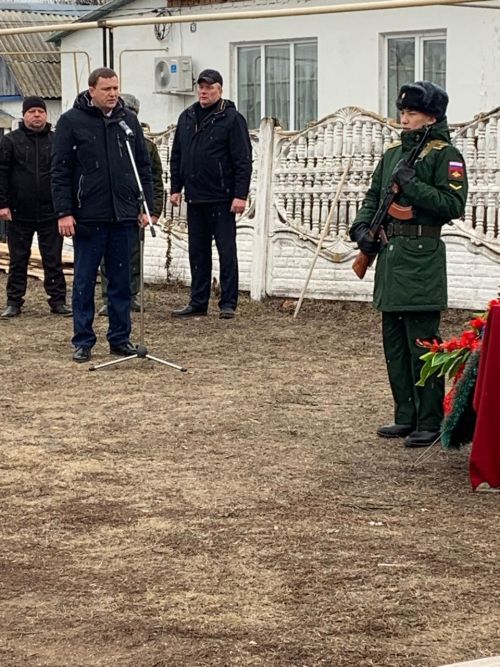 В Тюрнясеве простились с Героем спецоперации