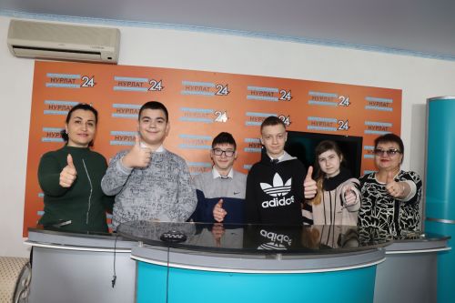 Учащиеся Нурлатской школы-интернат посетили «Нурлат-информ»